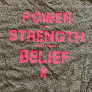 Under armour breast cancer shirt